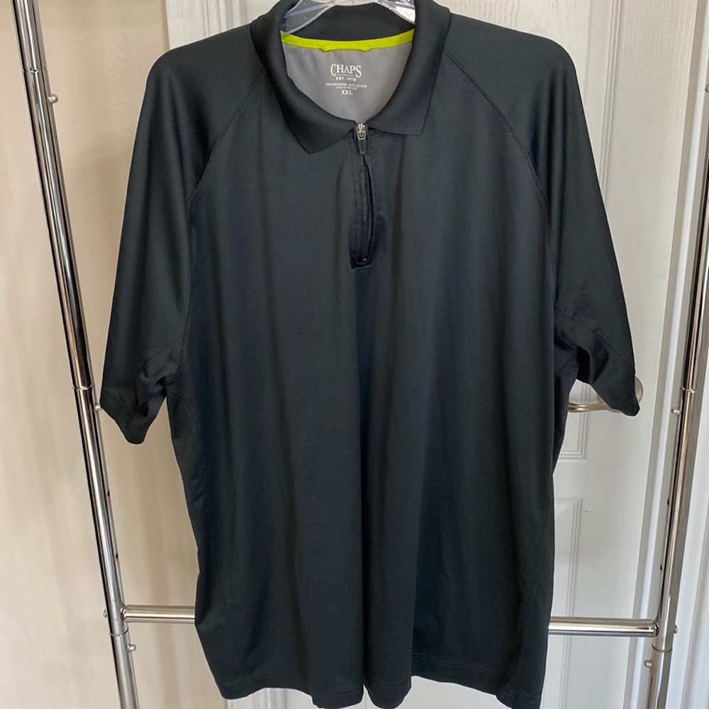 Chaps 2XL gray polo